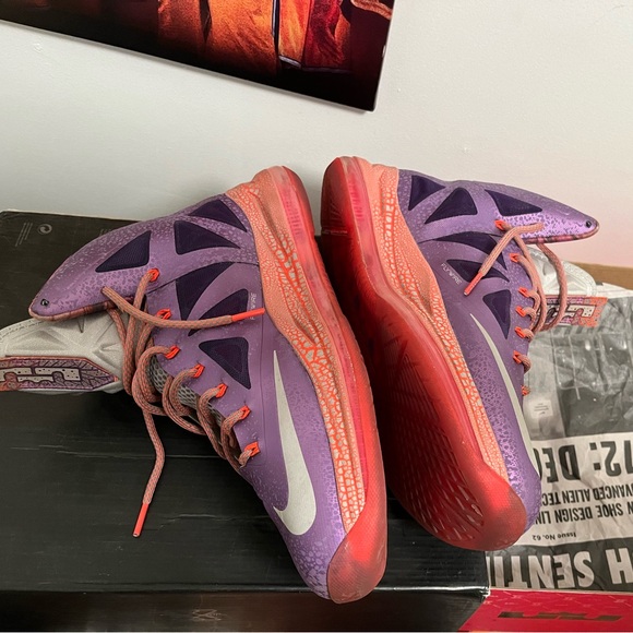Nike Lebron 10 Area 72 Extraterrestrial Size 13 EUC - Picture 4 of 8